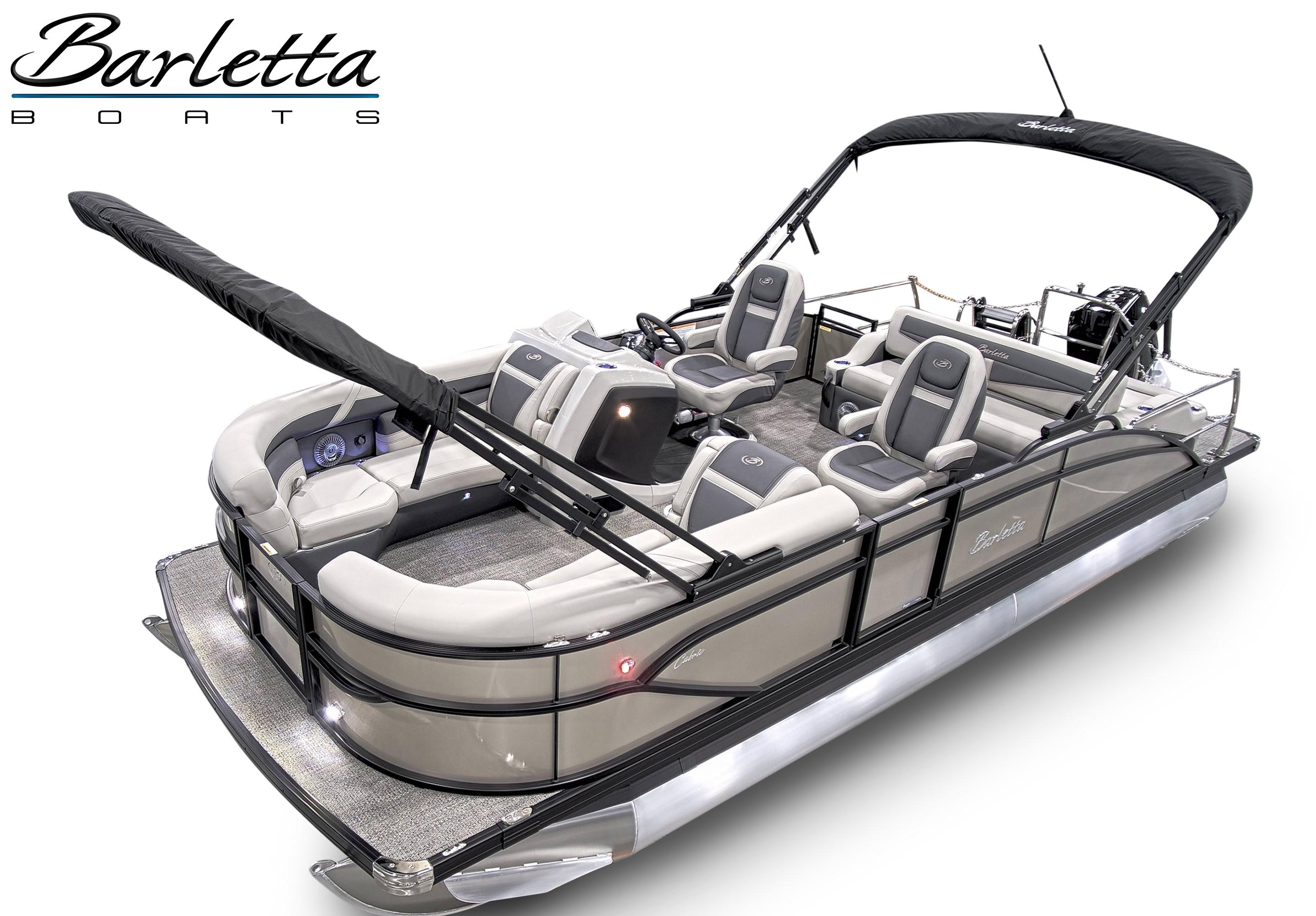 Barletta Cabrio 22UC 2025 Barletta Cabrio 22UC pontoon boat with sleek design and comfortable seating.