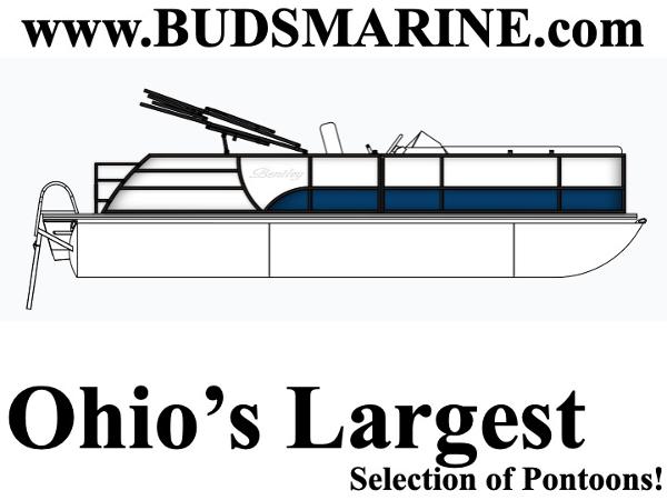 Bentley Pontoons Legacy 223 Swingback 2025 Bentley Pontoons Legacy 223 Swingback, Ohio's largest pontoon selection at Bud's Marine.