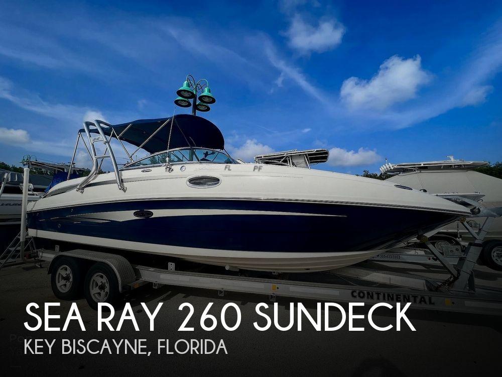 Sea Ray 260 Sundeck 2012 Sea Ray 260 Sundeck for sale in Key Biscayne, FL