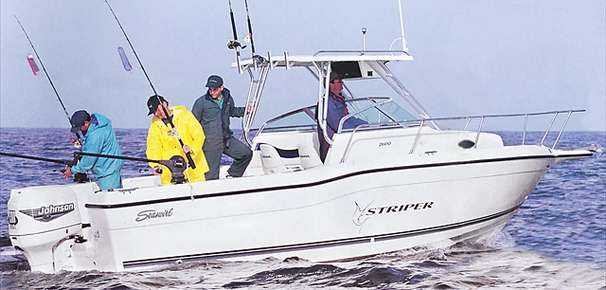 2000 Seaswirl Striper 2600 Walkaround O/B