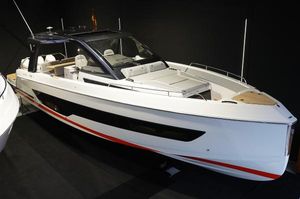 Schaefer V44 2025 Schaefer V44 yacht with sleek design, white hull, and modern interior.