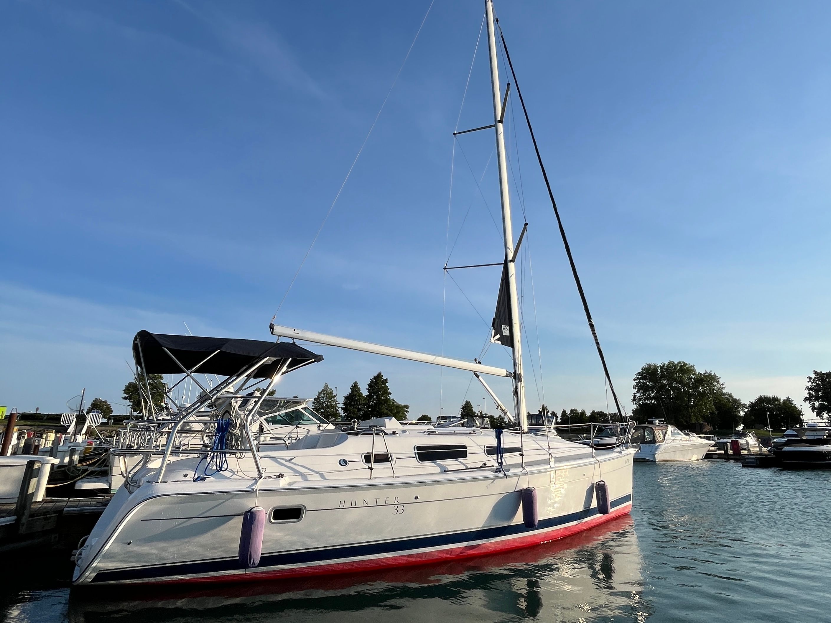 2007 Hunter 33
