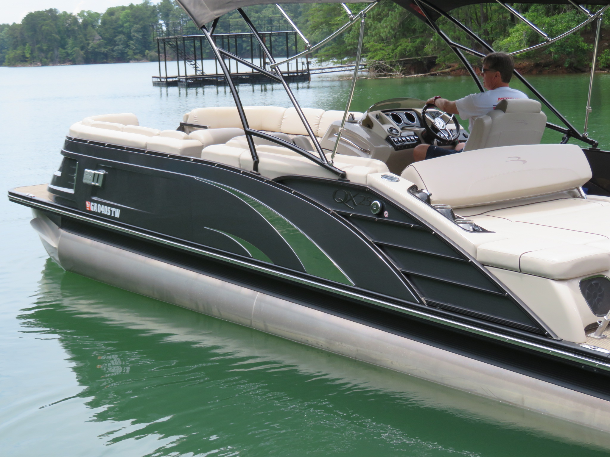 pontoon boat used for sale