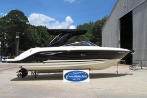Sea Ray 280 SLX 2016 Sea Ray 280 SLX boat displayed at Erwin Marine Sales dealership.