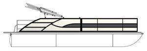 Bentley Pontoons Legacy 243 Swingback Triple Tube Pkg