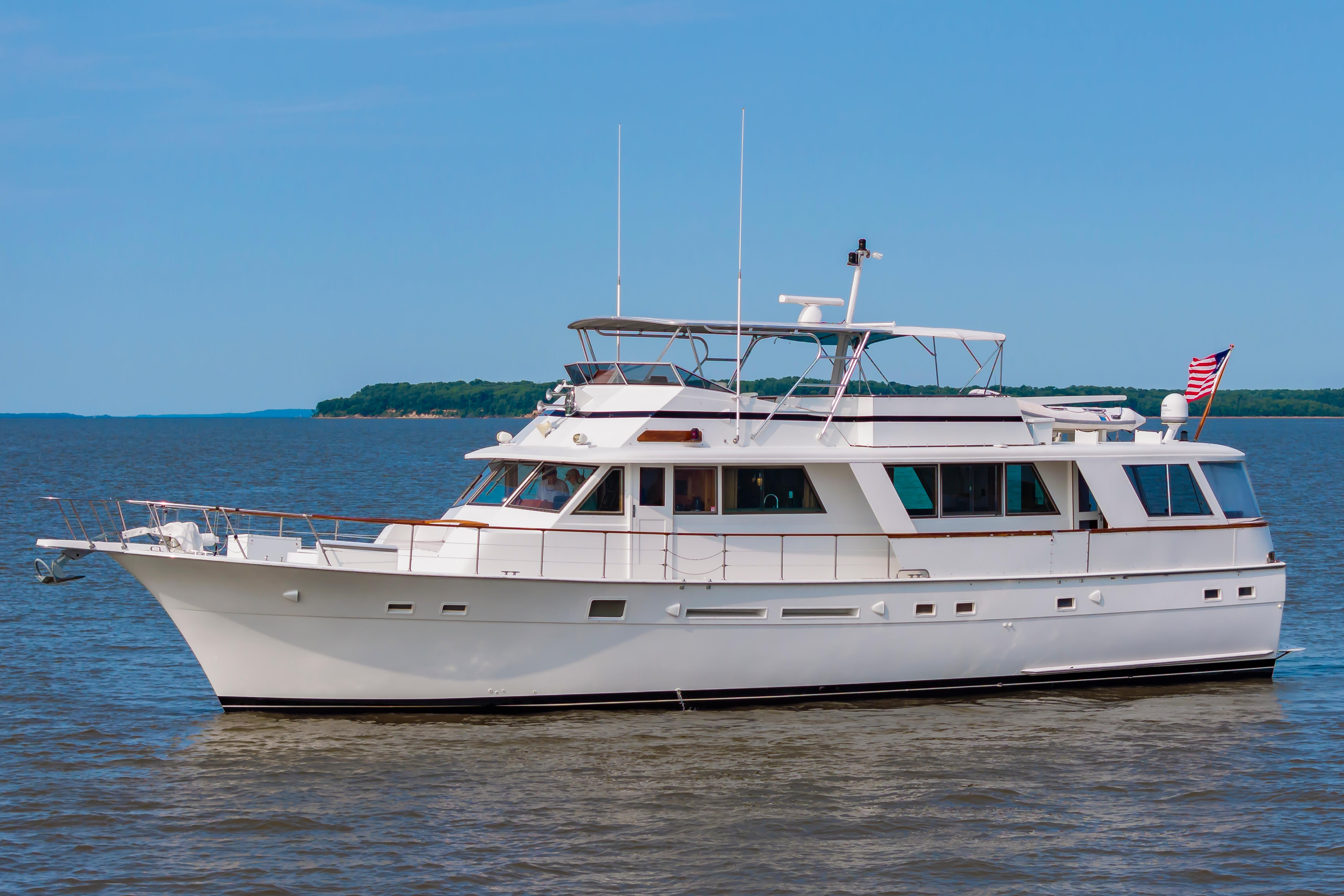 1980 Hatteras Extended Deck