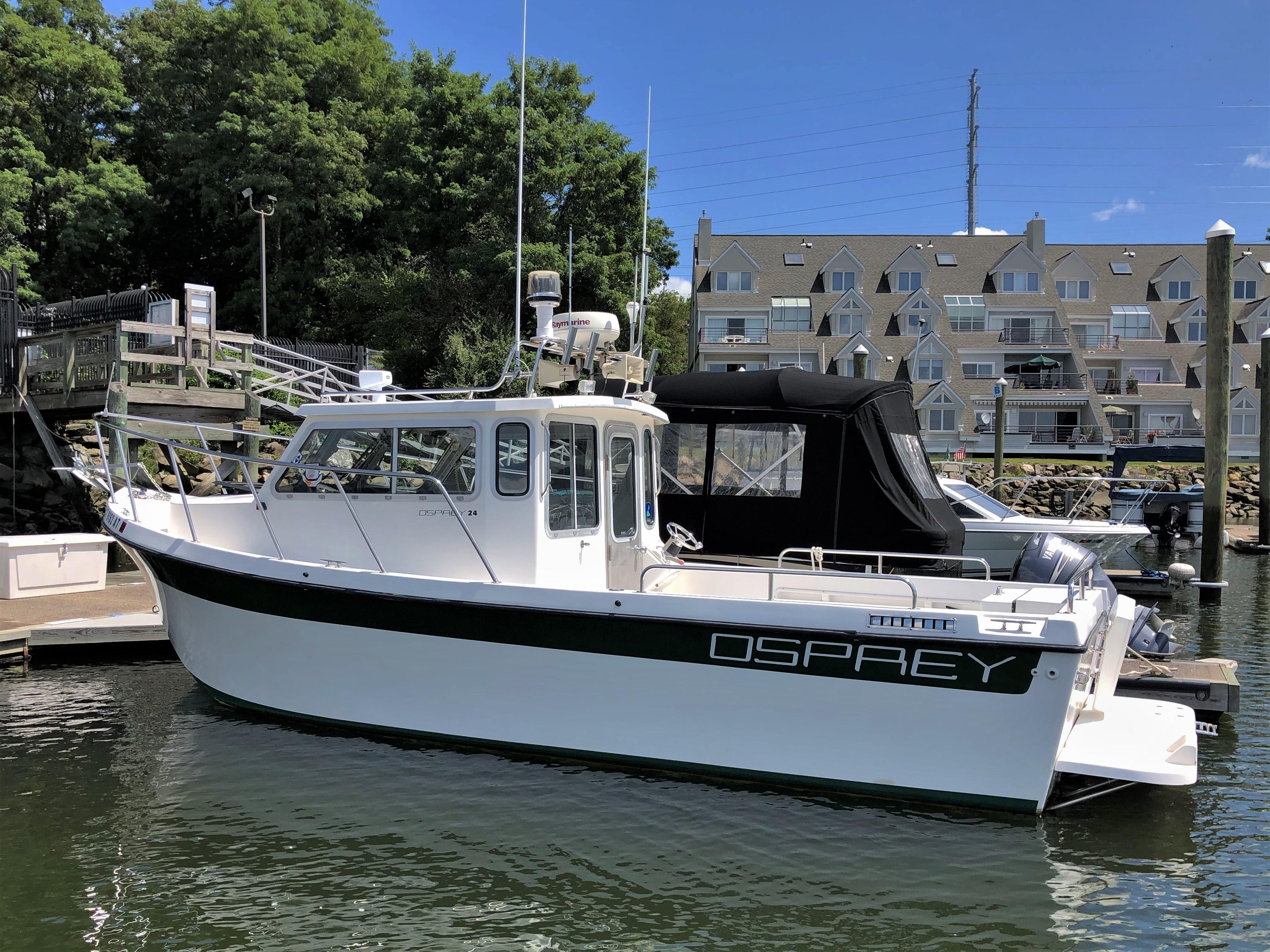 the osprey fishing boat