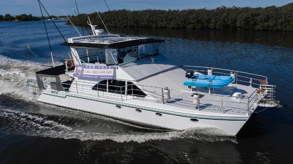 power catamaran cruiser for sale