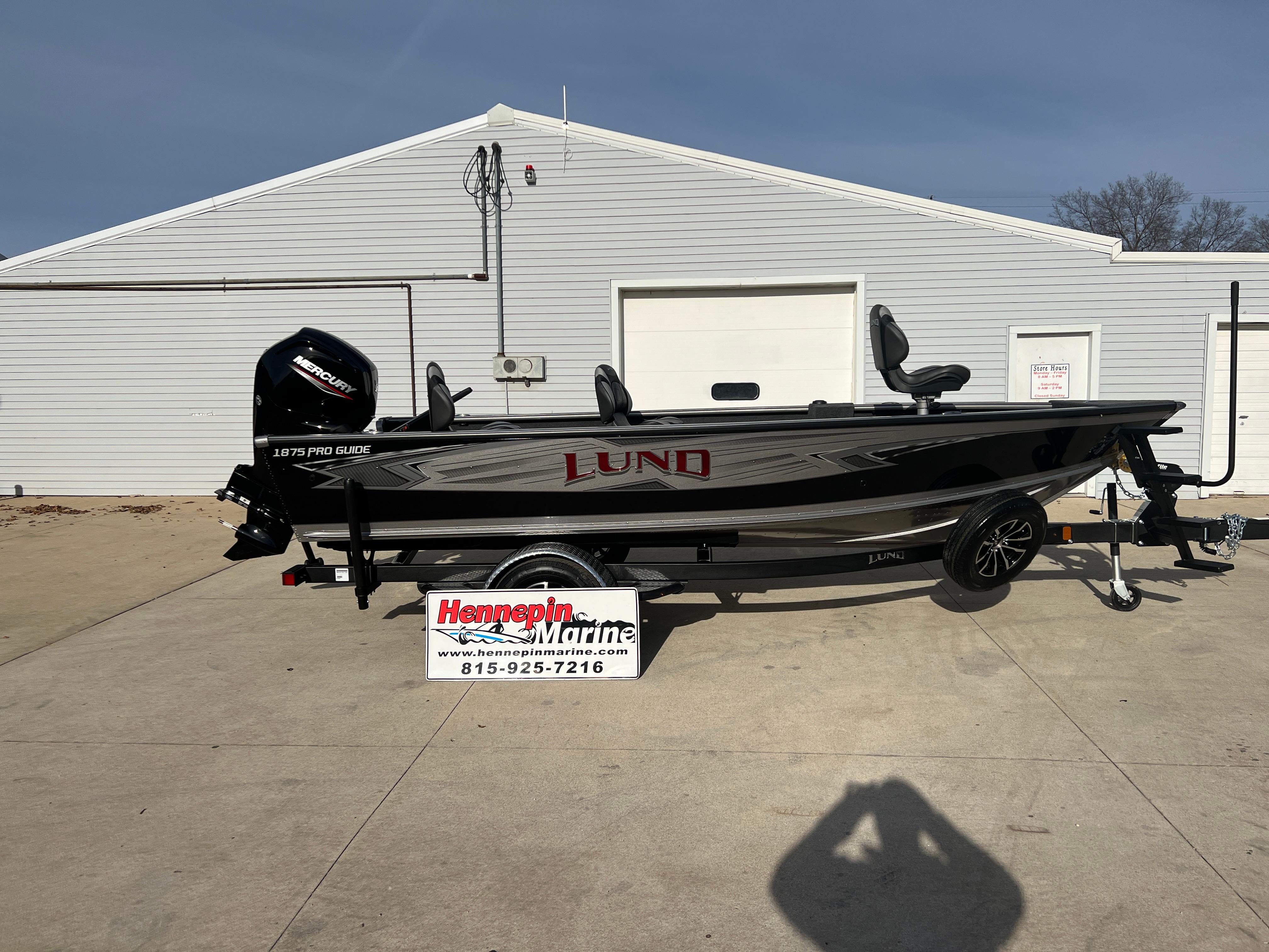 2024 Lund Pro Guide 1875 Tiller Fishing Boat, Boats and Outboards in White  Bear Lake, MN, Fishing Boats, Pontoon Boats, Outboard Motors