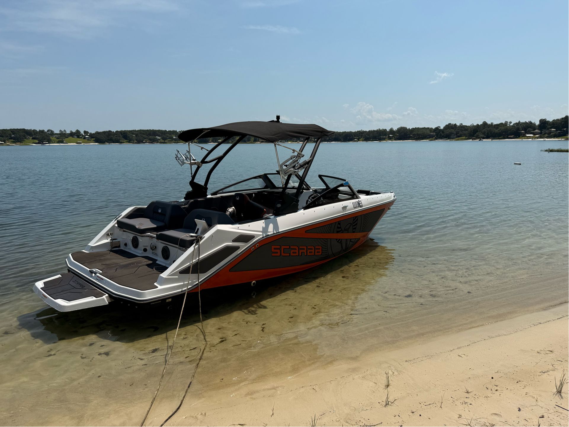 Scarab 210 LX Wake