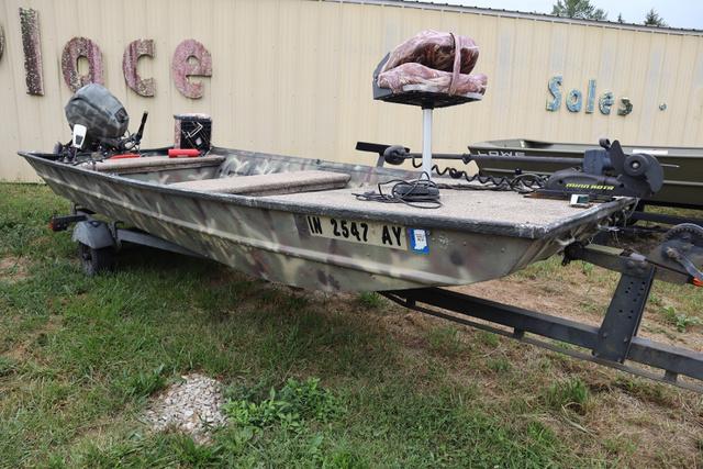 1989 Alumacraft 16' JON
