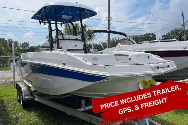 Starcraft SVX 211 OB CC 2025 Starcraft SVX 211 OB CC boat with trailer, GPS, and freight included.
