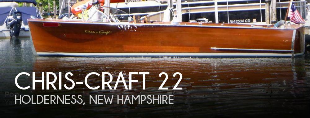Chris-Craft U22 Sportsman 1951 Chris-Craft U22 Sportsman for sale in Holderness, NH