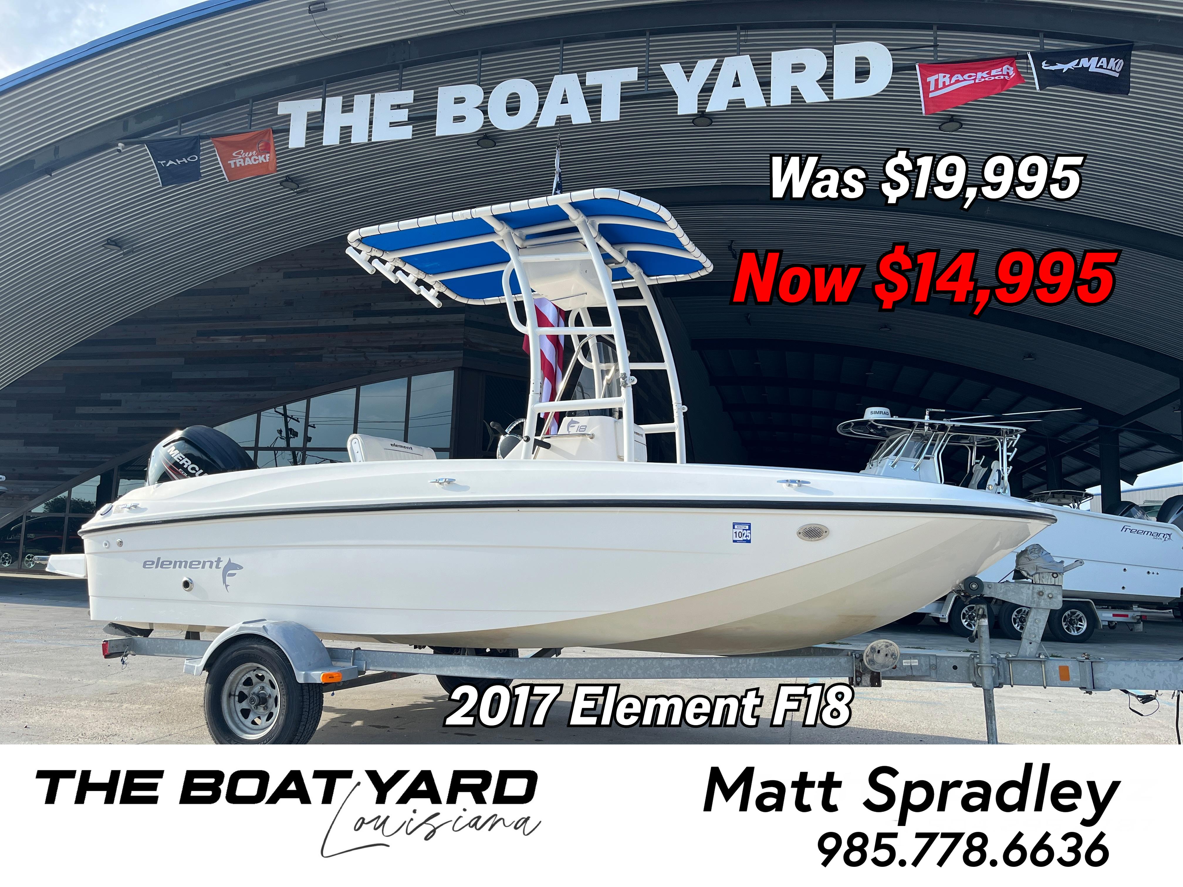 2017 Bayliner Element F18