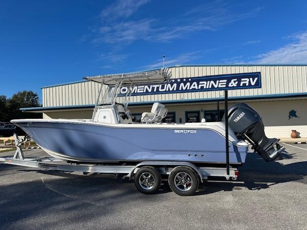 Sea Fox 248 Commander 2024 Sea Fox 248 Commander boat on trailer at Momentum Marine & RV.