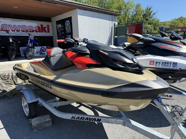 2025 Sea-Doo RXP-X™ 325 iBR Metallic Tan / Lava Red Premium