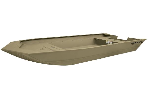 Tracker GRIZZLY 2072 Utility Manufacturer Provided Image: 2026 Tracker GRIZZLY 2072 Utility boat, beige, side view, no motor.