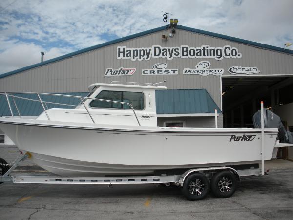 Parker 2420 Sport Cabin 2025 Parker 2420 Sport Cabin boat at Happy Days Boating Co. dealership.