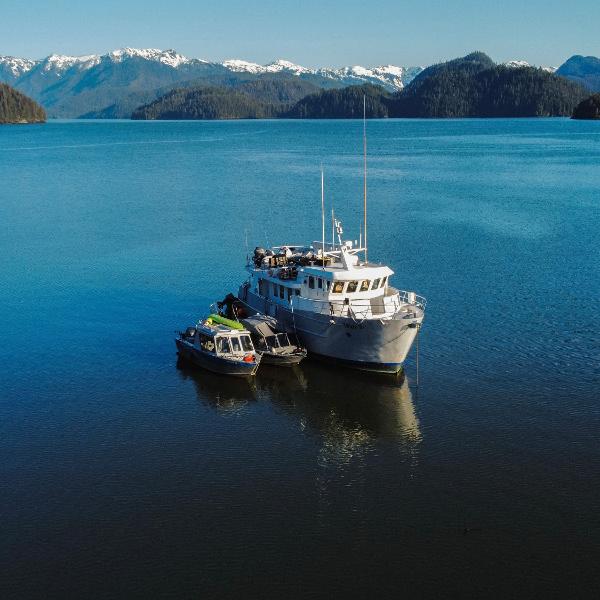 Cape Horn Trawler Aerial view