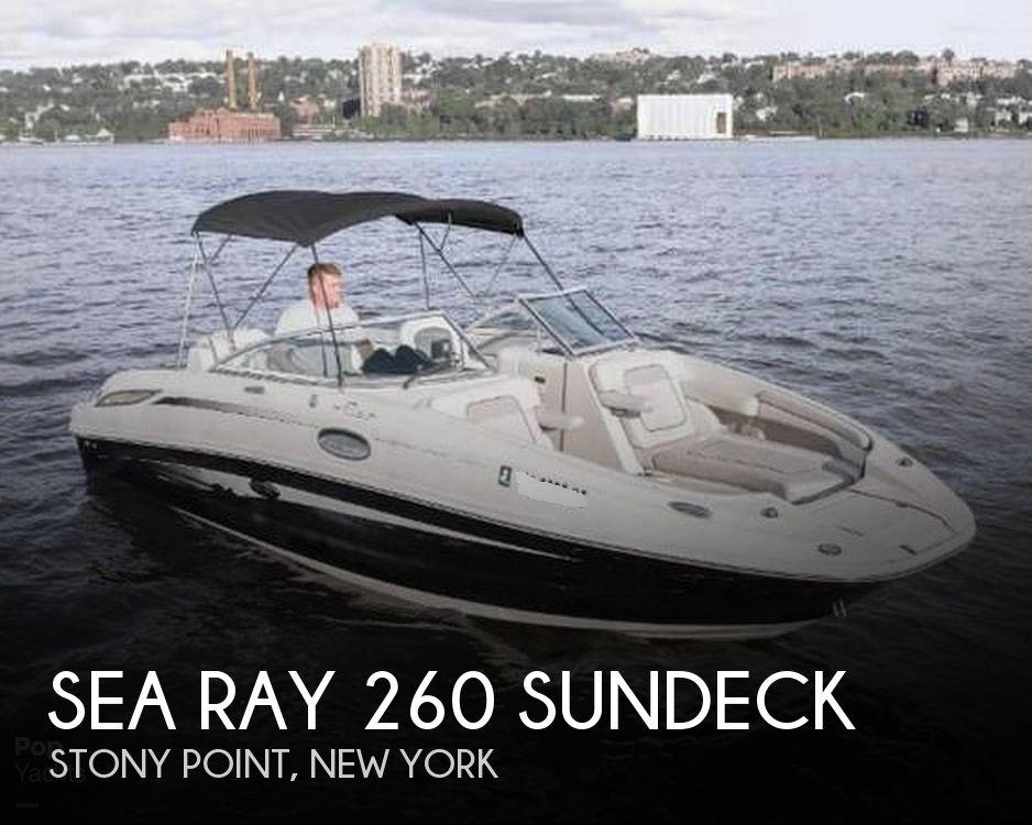 Sea Ray 260 Sundeck 2010 Sea Ray 260 Sundeck for sale in Stony Point, NY