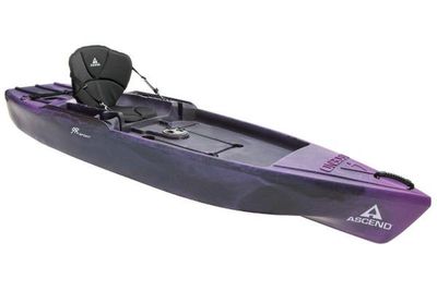 Ascend 9R Sport Sit-On (Purple/Black) Boat