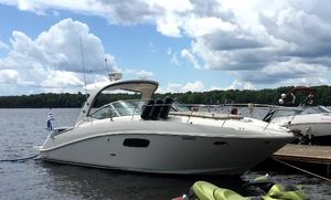 Sea Ray 370 Sundancer Stbd Bow View