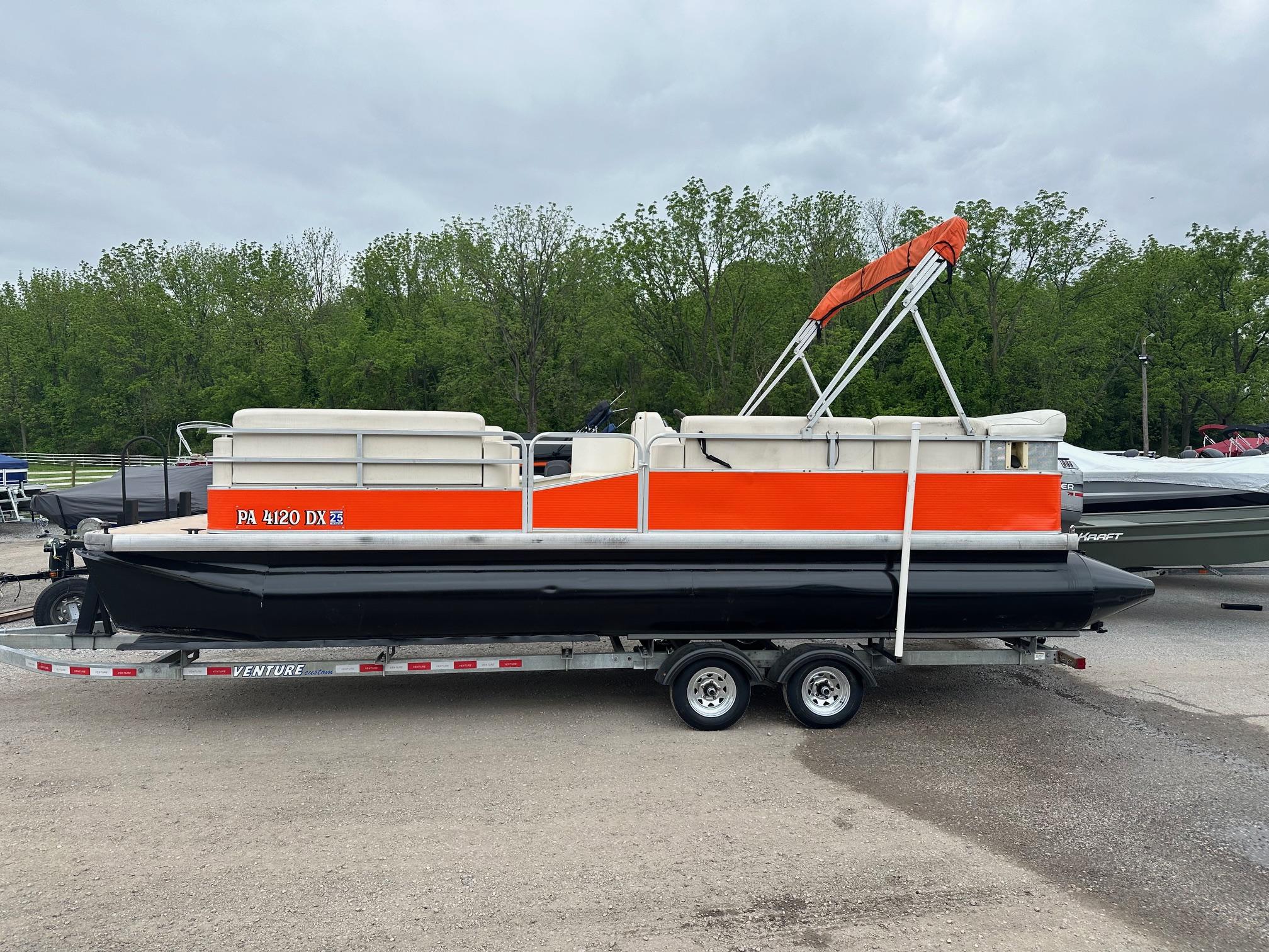 1998 Rivera Cruiser 24' Family Pontoon boat w/ Yamaha 20Hp 4-Stroke ...