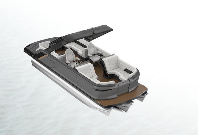 2025 Manitou 22 EXPLORE NAVIGATOR MAX DECK STEALTH 150HP MOTOR