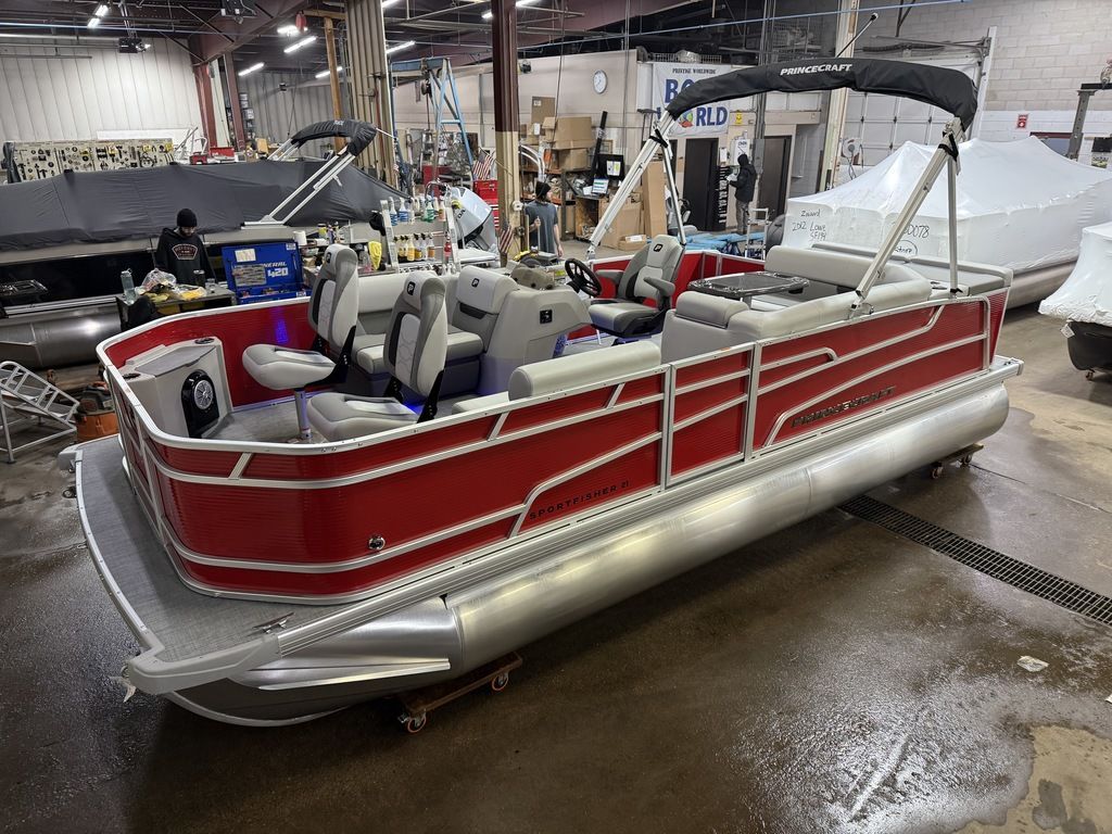 2025 Princecraft 21 Sportfisher 2-S Pontoon & Mercury 4-Stroke EFI