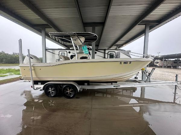 2002 Scout 235 Sportfish w/ 2024 TRAILER & 2018 SUZUKI 250