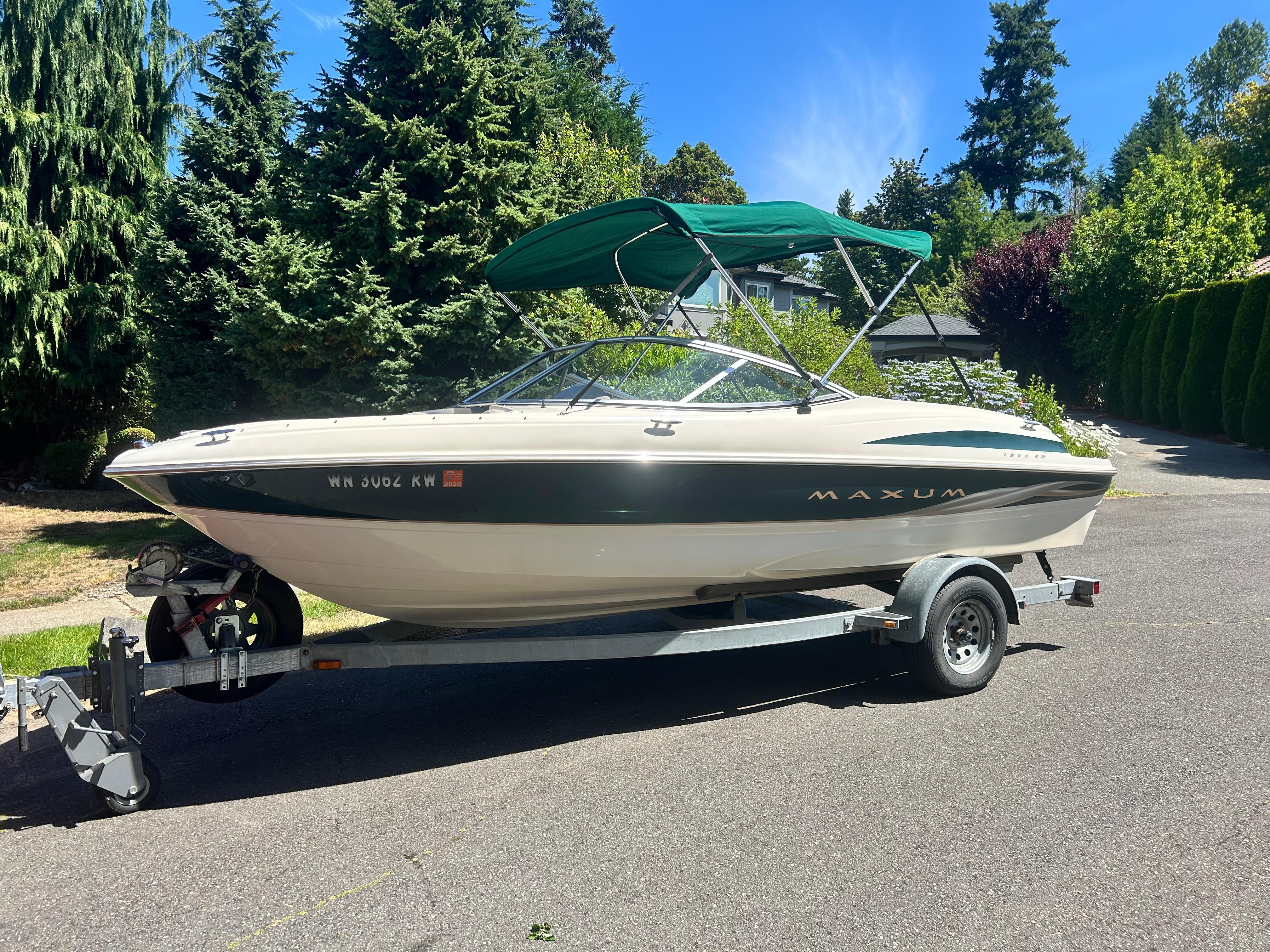 1999 Maxum SR1800