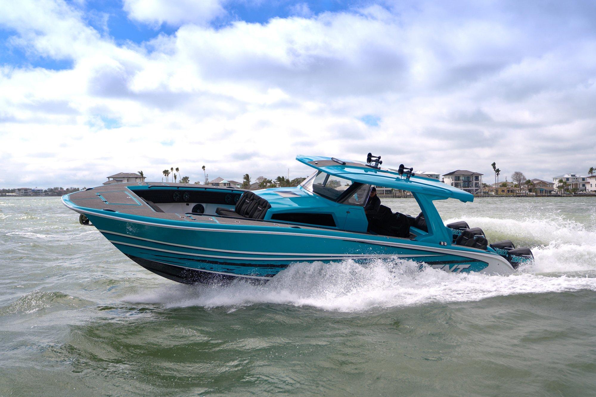 2026 Statement 430 Tigress Center Console Catamaran