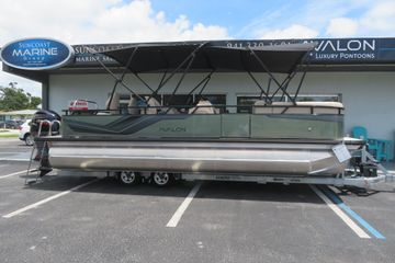 2026 Avalon 2385 Venture 85 Rear Fish - Luxury Tri toon | Sarasota, FL