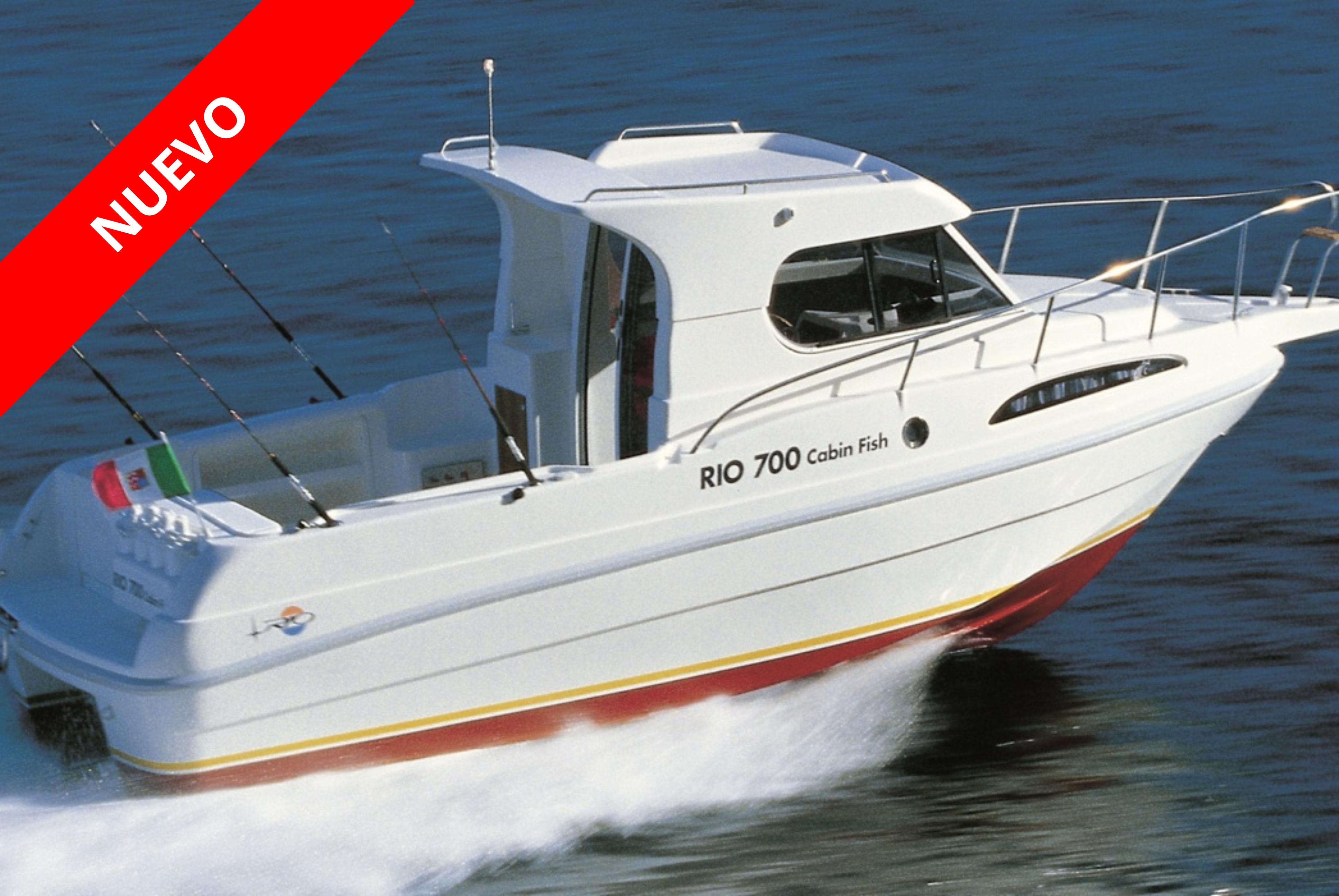 2022 RIO 700 cabin fish
