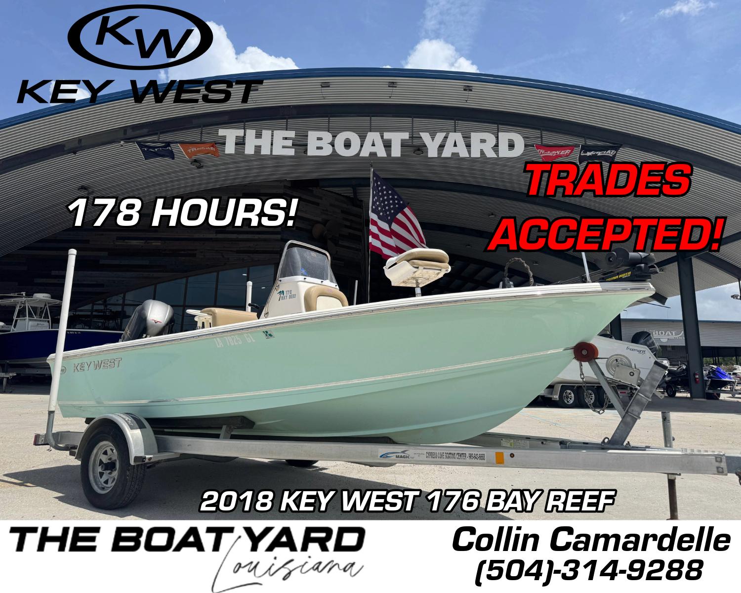2018 Key West 176 Island Bay