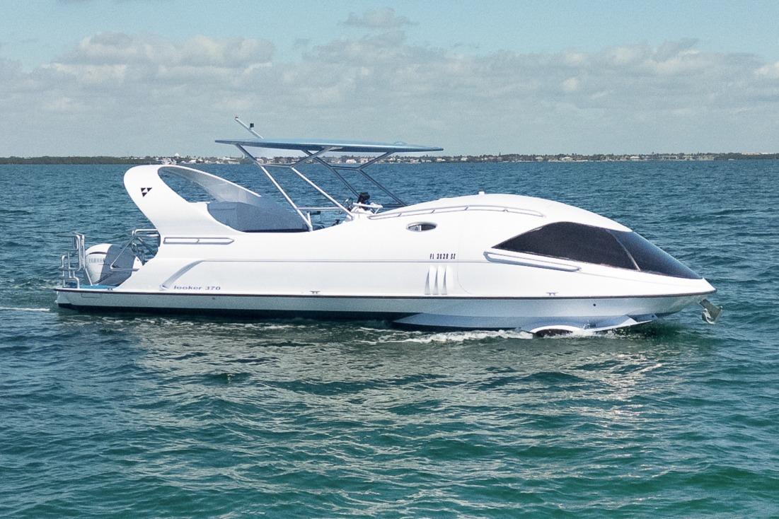 2018 Paritetboat Glass Bottom Hydrofoil Boat LOOKER 370