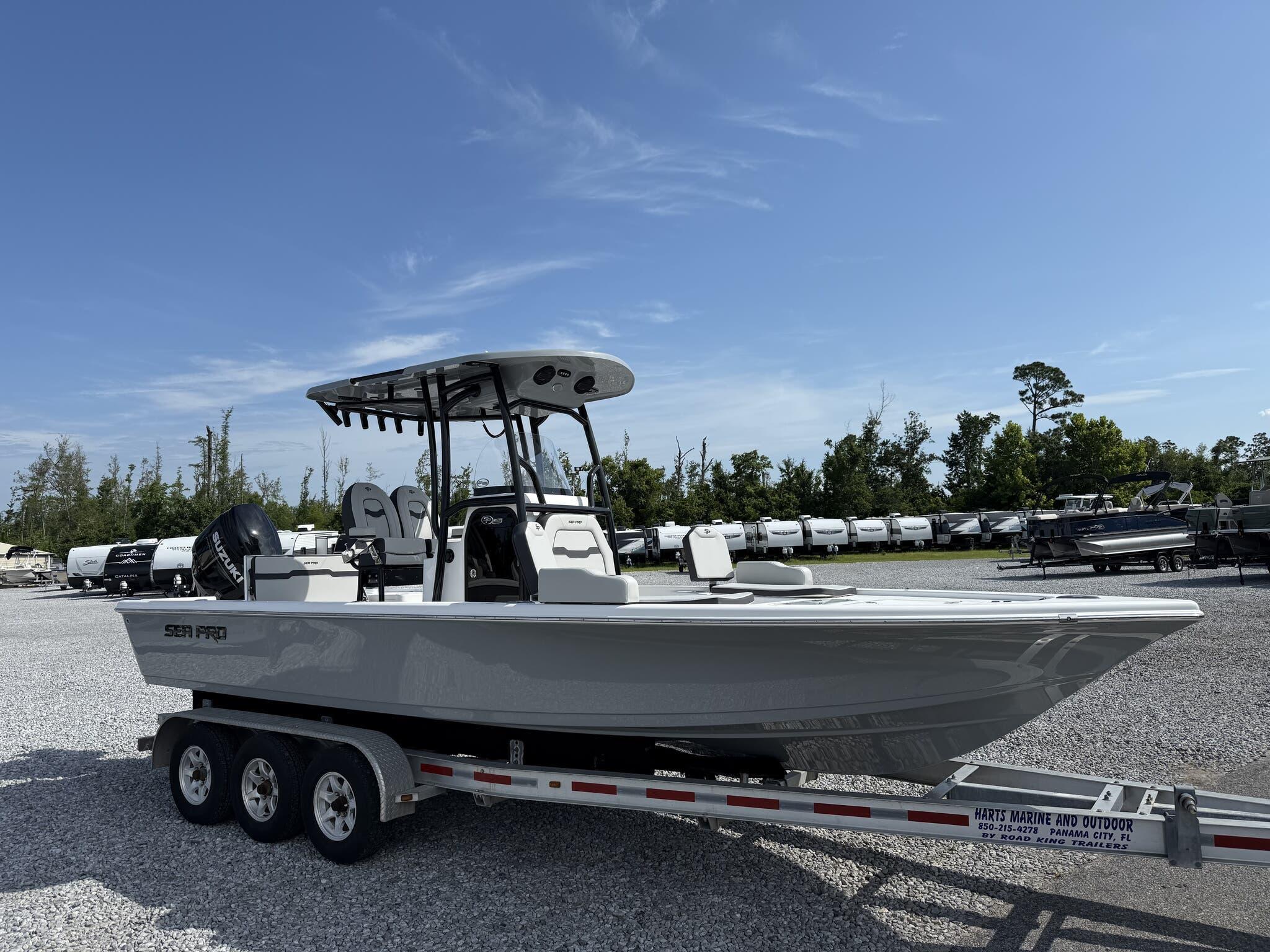 2026 Sea Pro 250 Bay WITH ZIP WAKE TABS