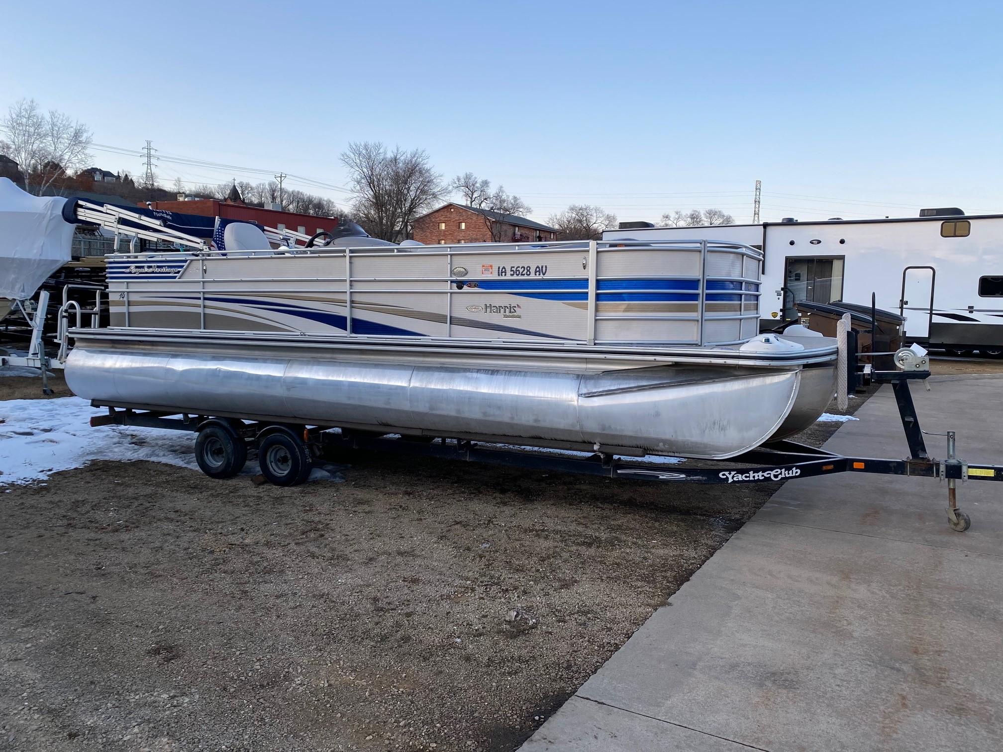 2006 harris flotebote 24 royal heritage, dubuque iowa