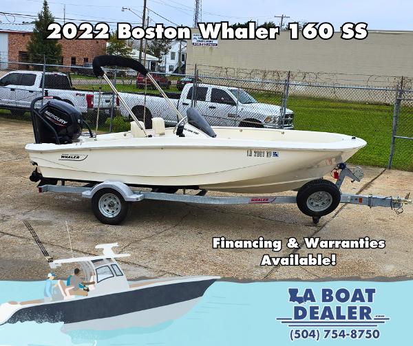 Boston Whaler 160 Super Sport 2022 Boston Whaler 160 Super Sport boat on trailer, financing available.