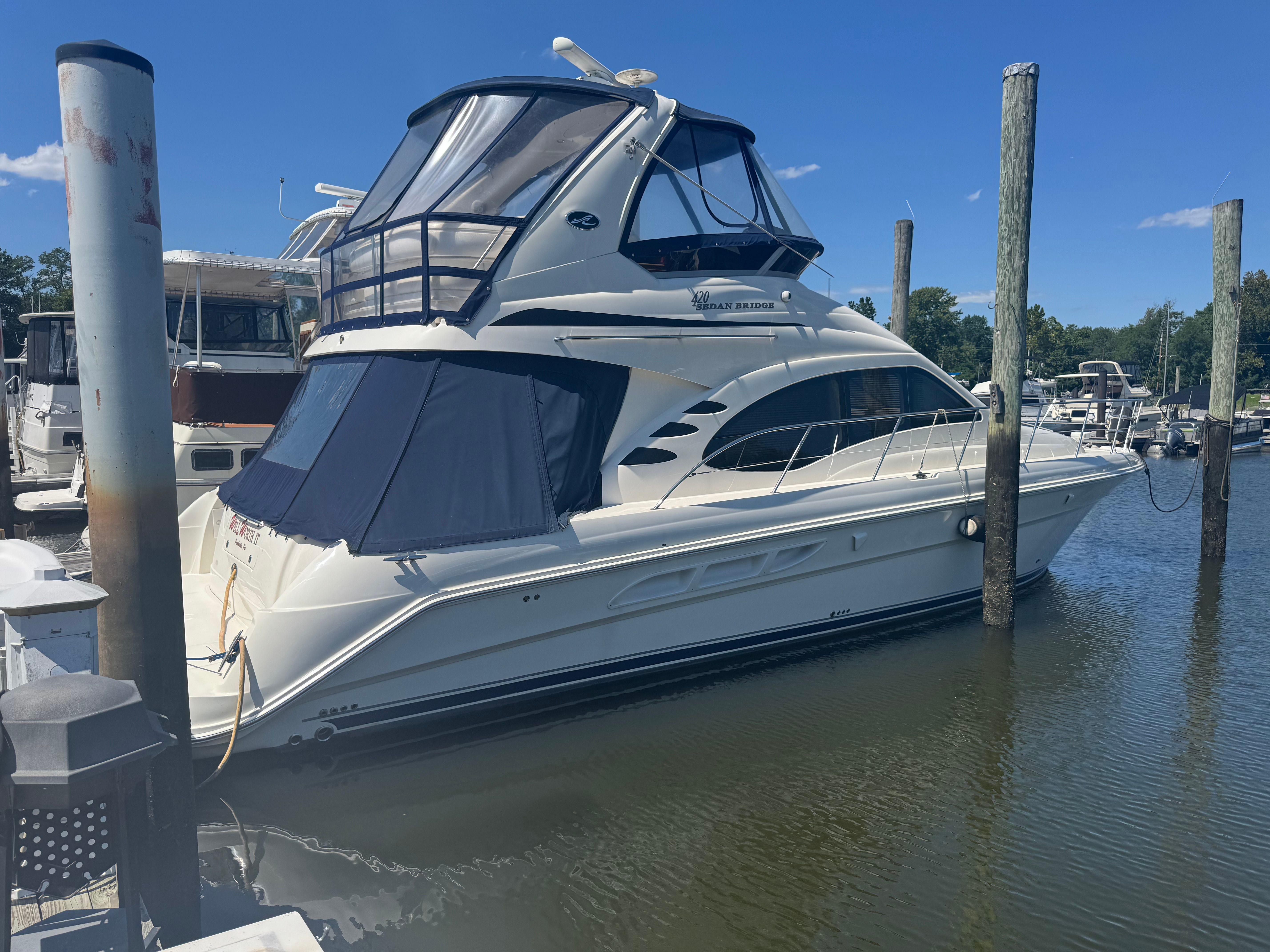 2005 Sea Ray 420 Sedan Bridge