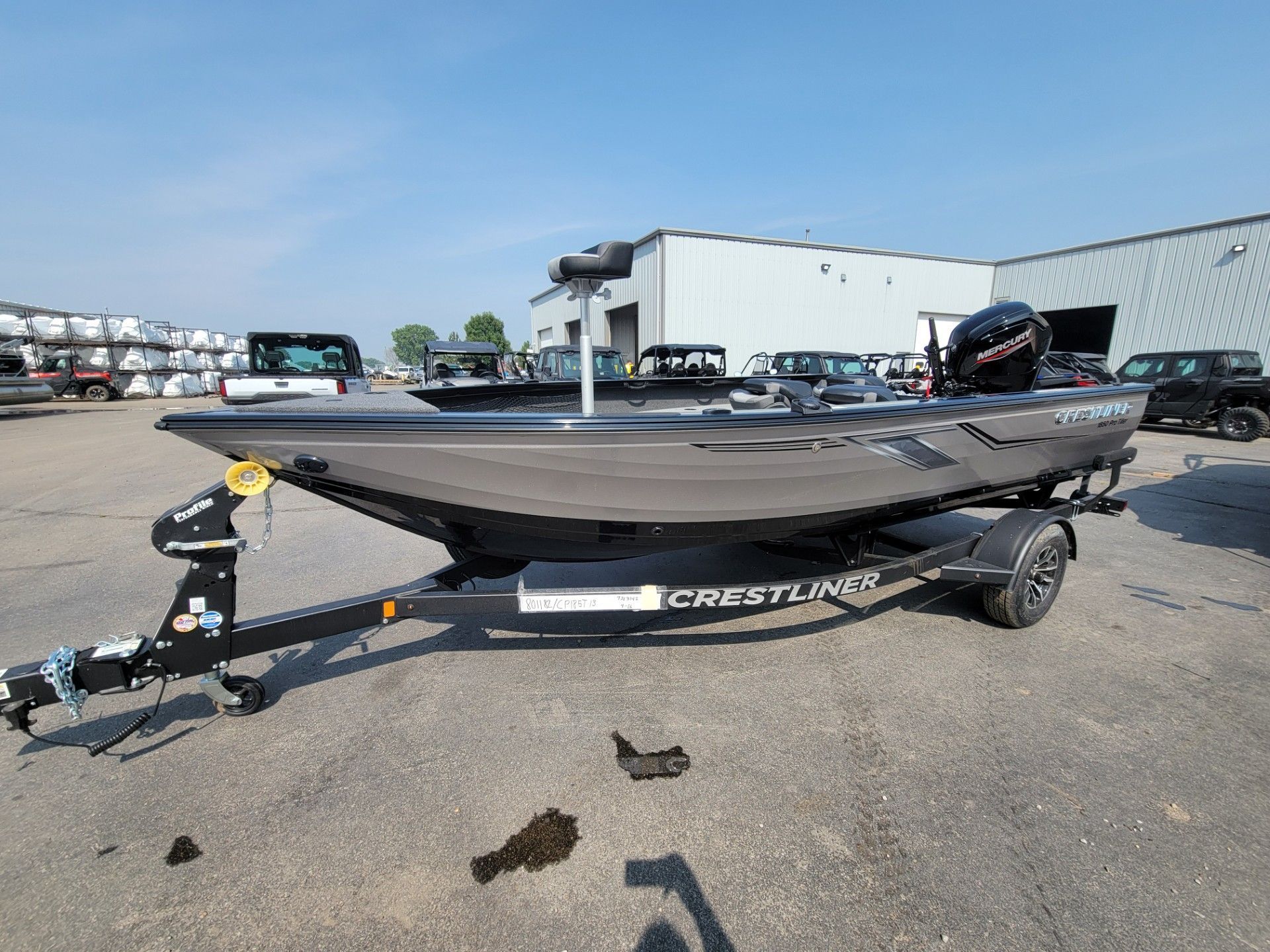 2025 Crestliner 1850 Pro Tiller