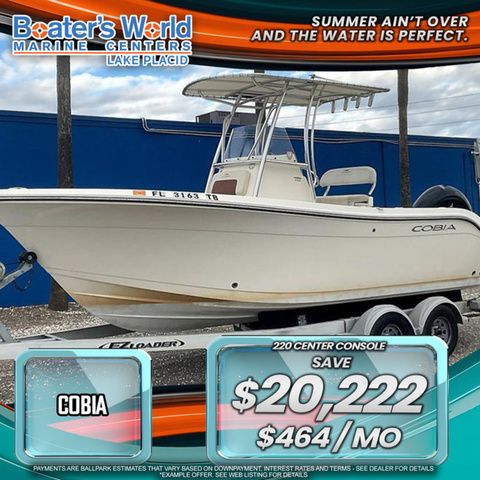 2022 Cobia 220 CC