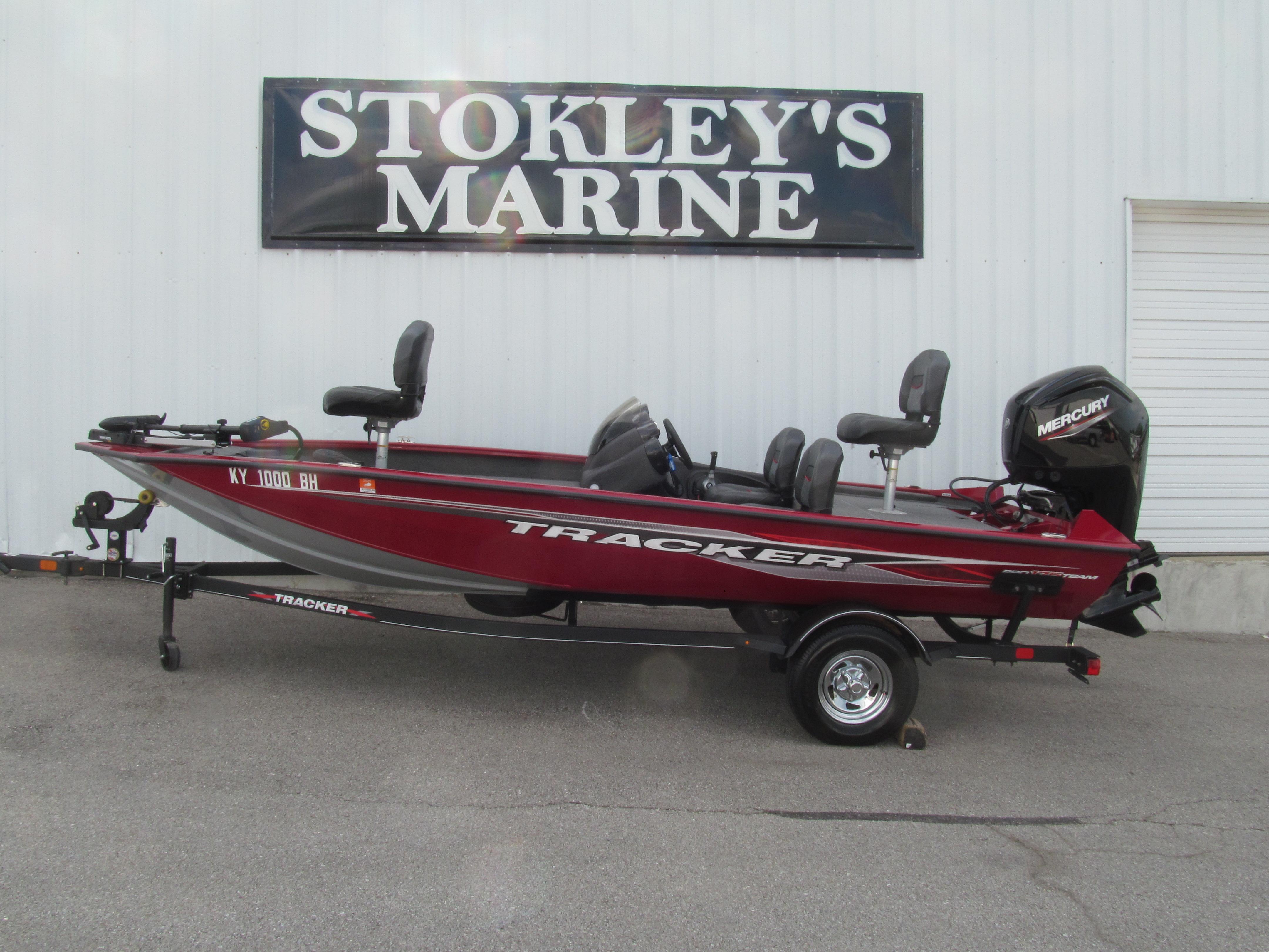 Tracker Pro Team 175 TF 2023 Tracker Pro Team 175 TF boat at Stokley's Marine dealership.