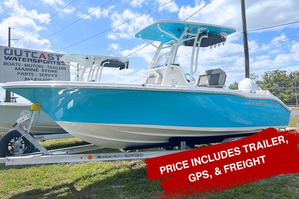 Key West 219 FS 2025 Key West 219 FS boat with trailer, GPS, and freight included.