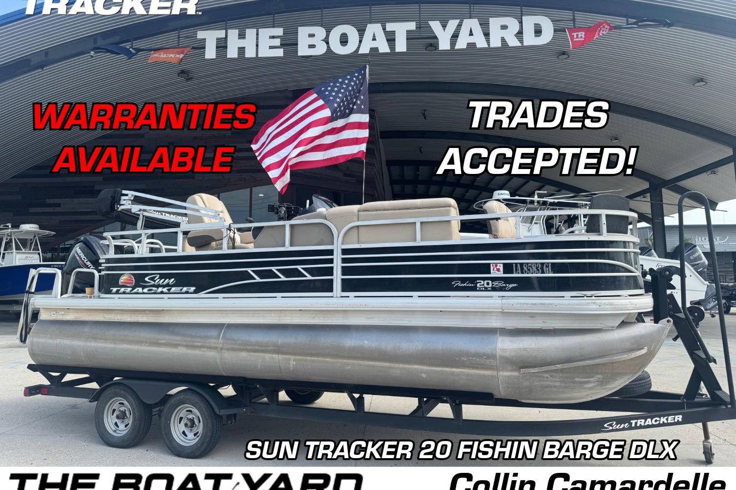 2021 Sun Tracker Fishin' Barge 20 DLX