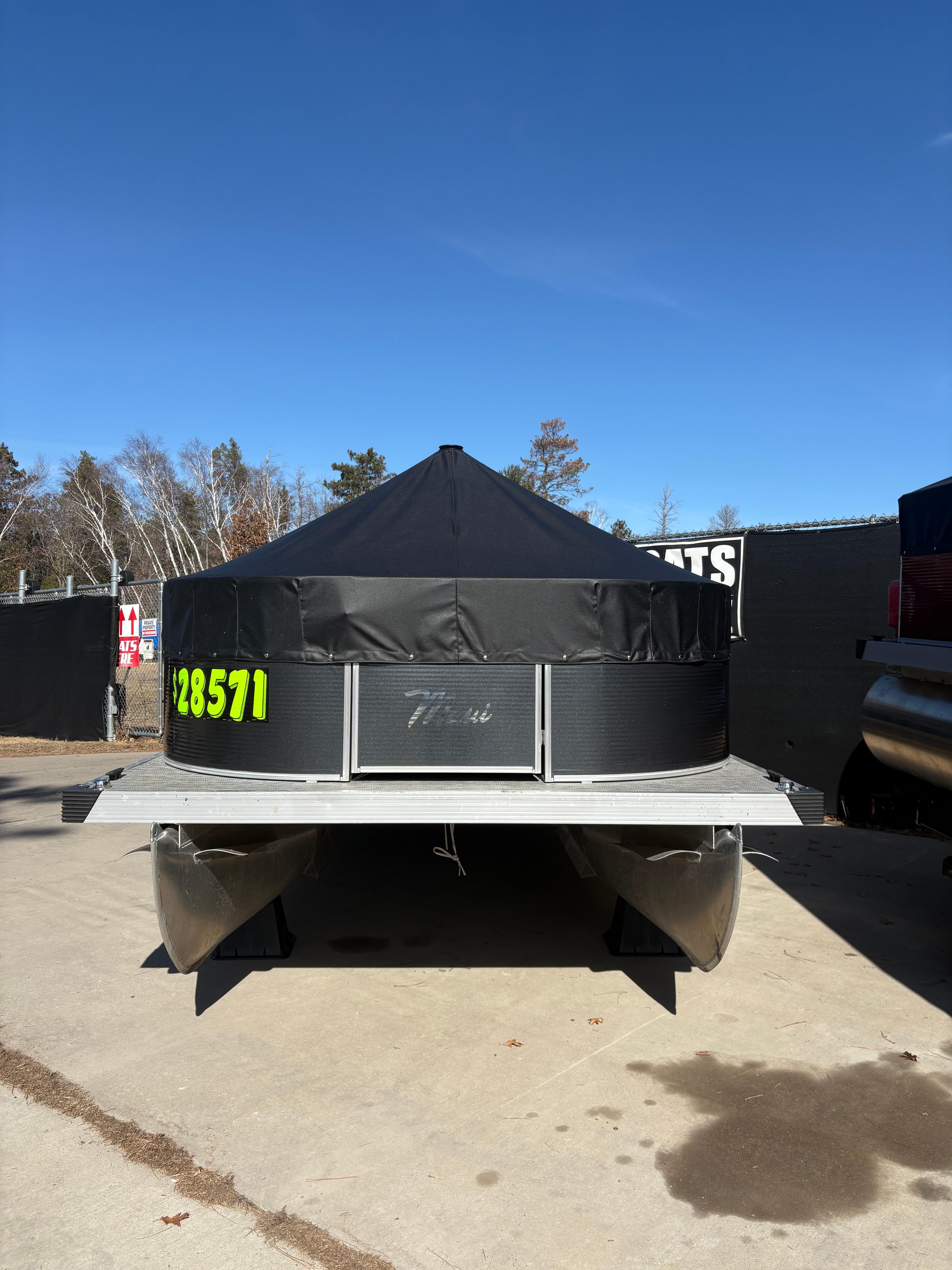 2025 CustomeBuilt Pontoon 180