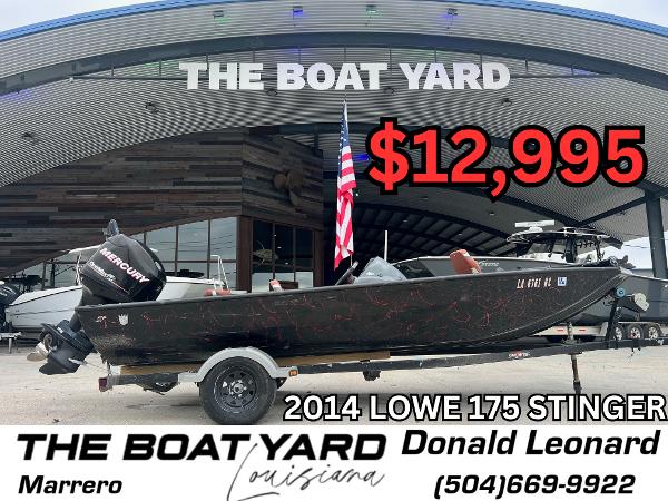 Lowe Stinger ST175 2014 Lowe Stinger ST175 boat for sale at The Boat Yard, Marrero, $12,995.