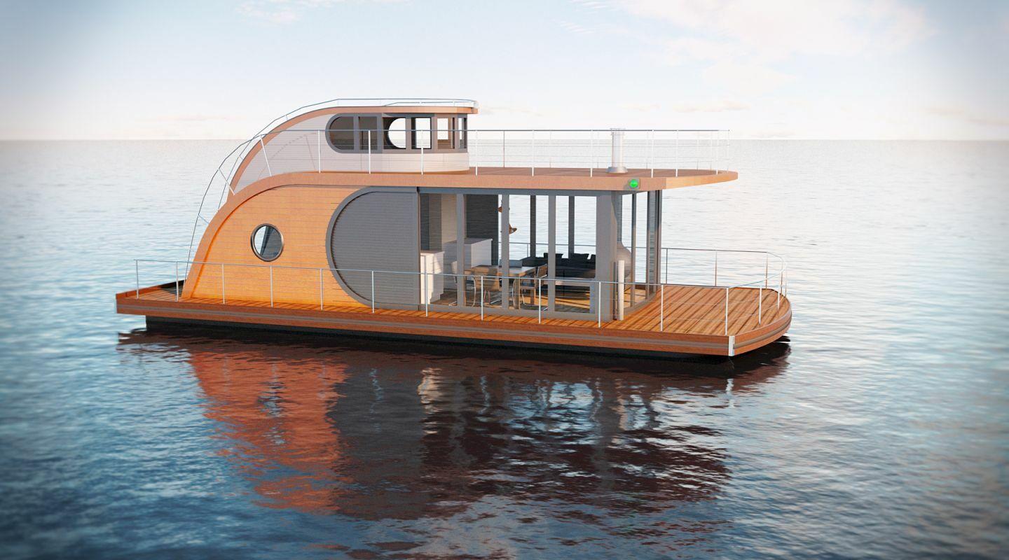 Плавучий дом Houseboat