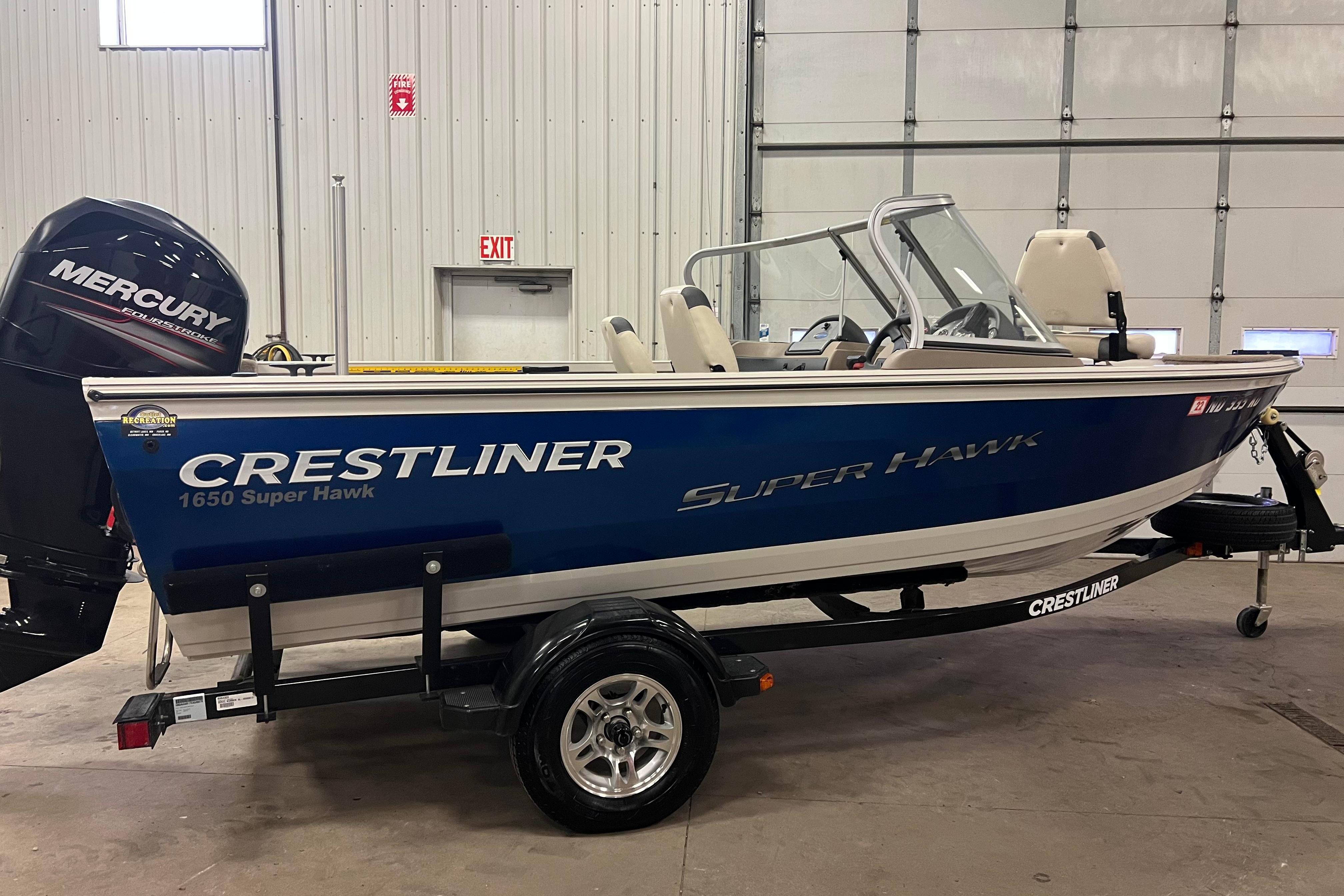 2014 Crestliner 1650 Super Hawk