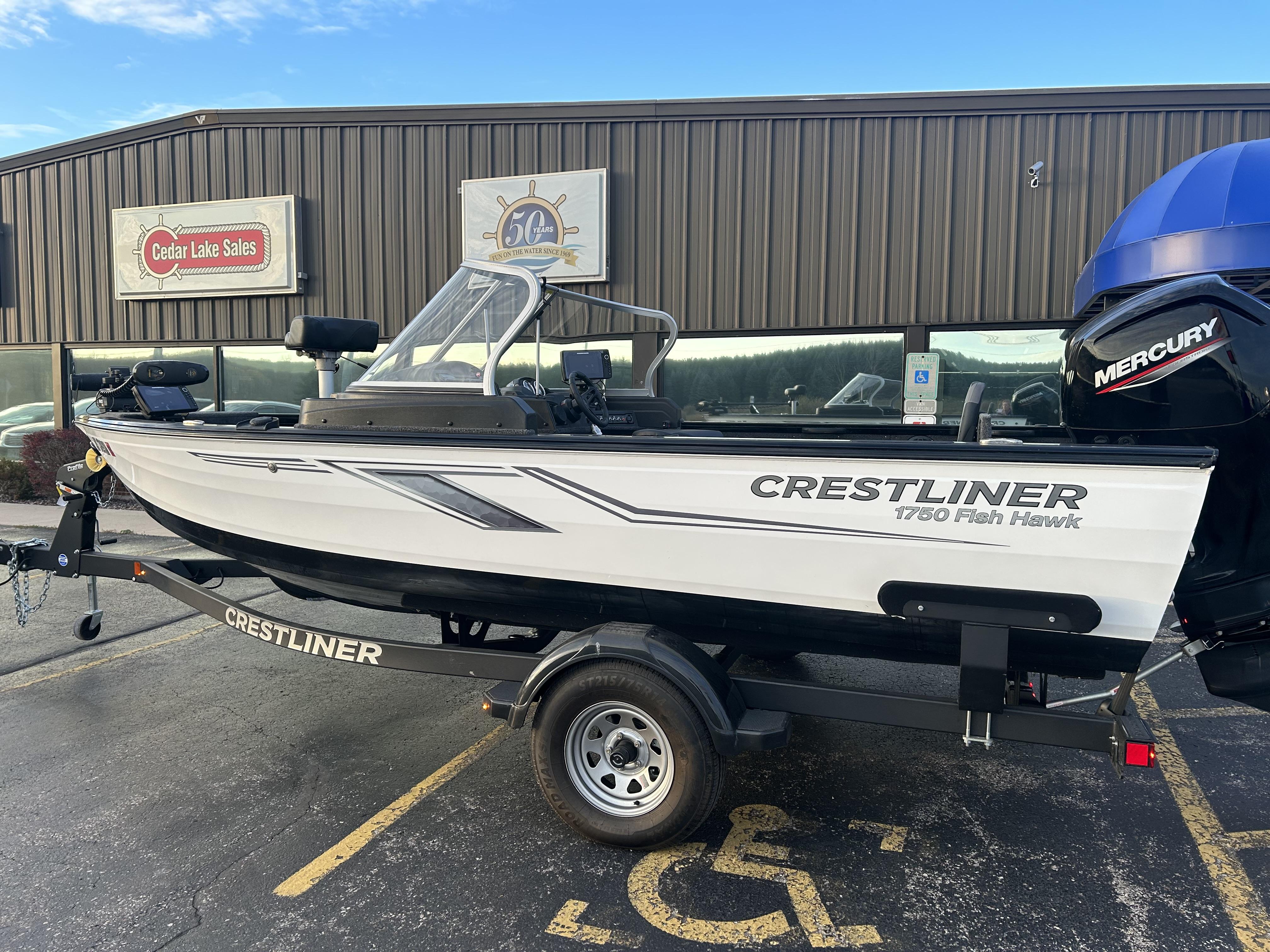 2021 Crestliner 1750 Fish Hawk, West Bend United States - boats.com